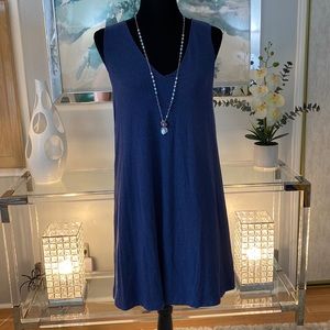 Blue Cotton Dress